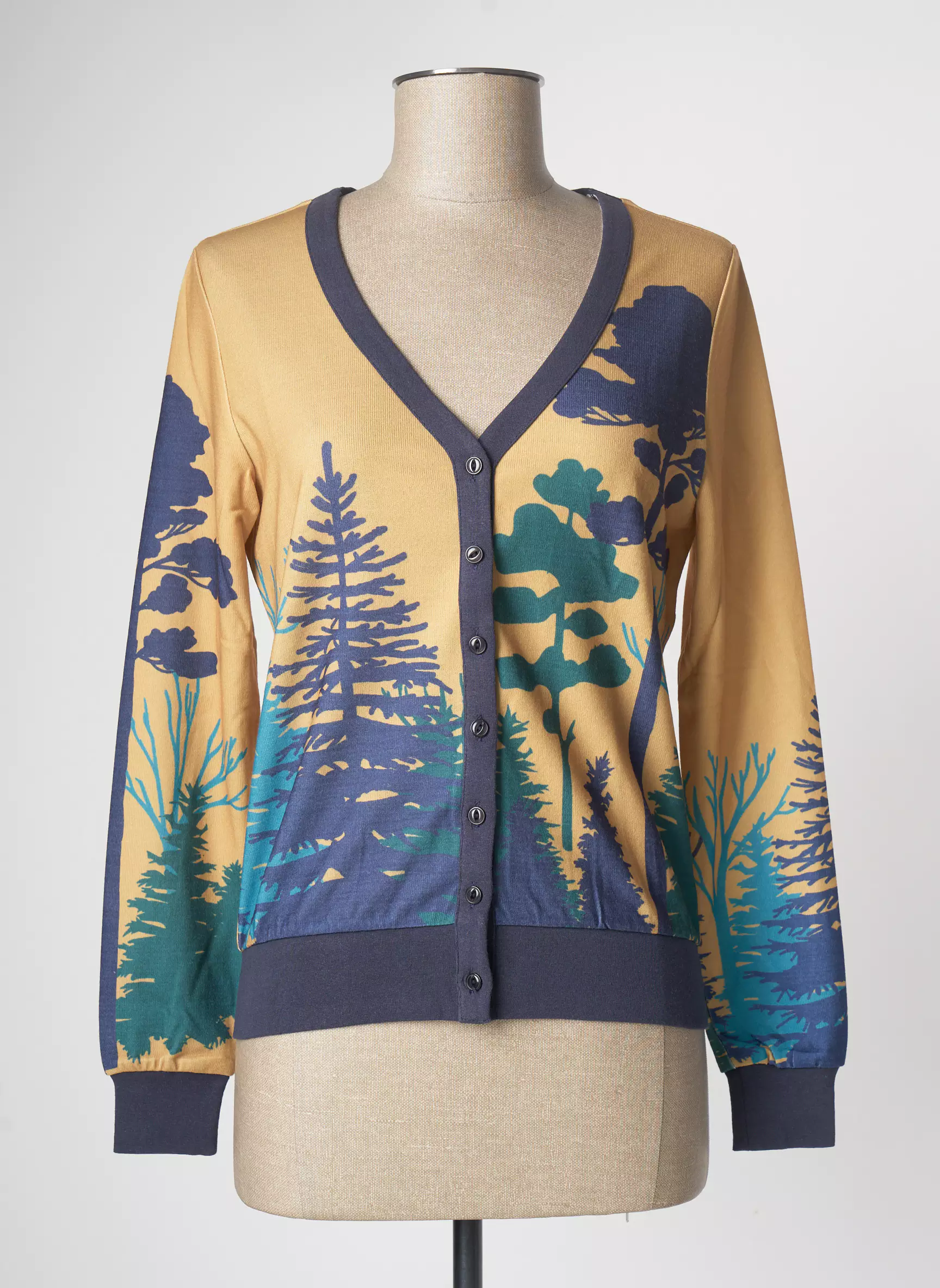 Paul Brial Cardigans Femme couleur jaune