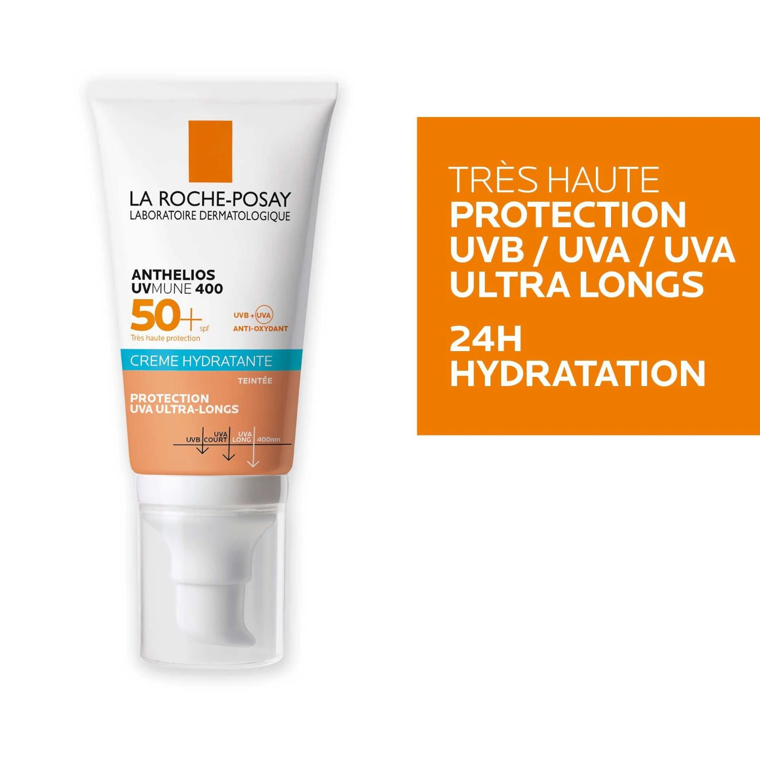 La Roche-Posay UVMune 400 SPF 50 színezett hidratáló BB krém