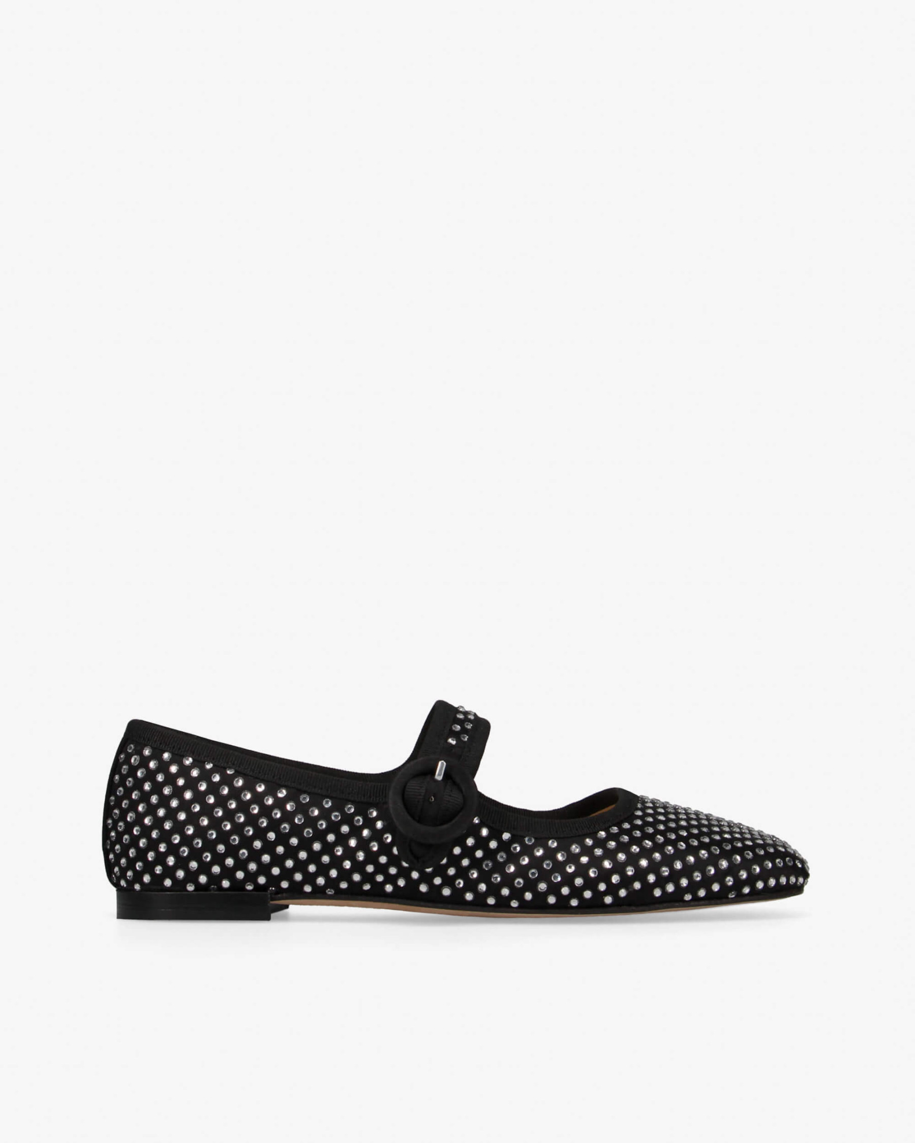 Georgia square-toe Mary Janes - Strass