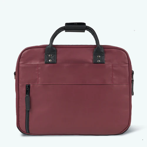 Perth raspberry laptop bag
