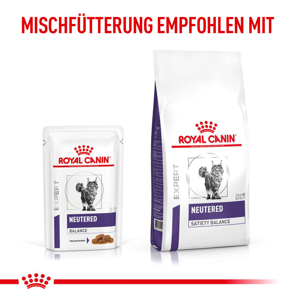 ROYAL CANIN Expert NEUTERED BALANCE Nassfutter für Katzen