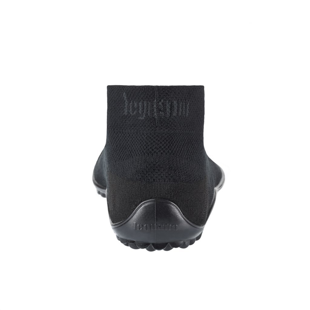 Leguano Ballerinas Black Sockenschuhe