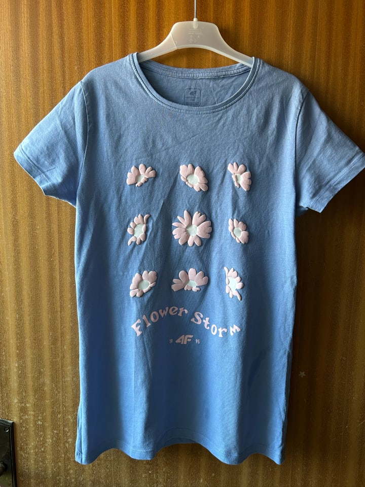 4F Shirt in Blau günstig kaufen 146/152