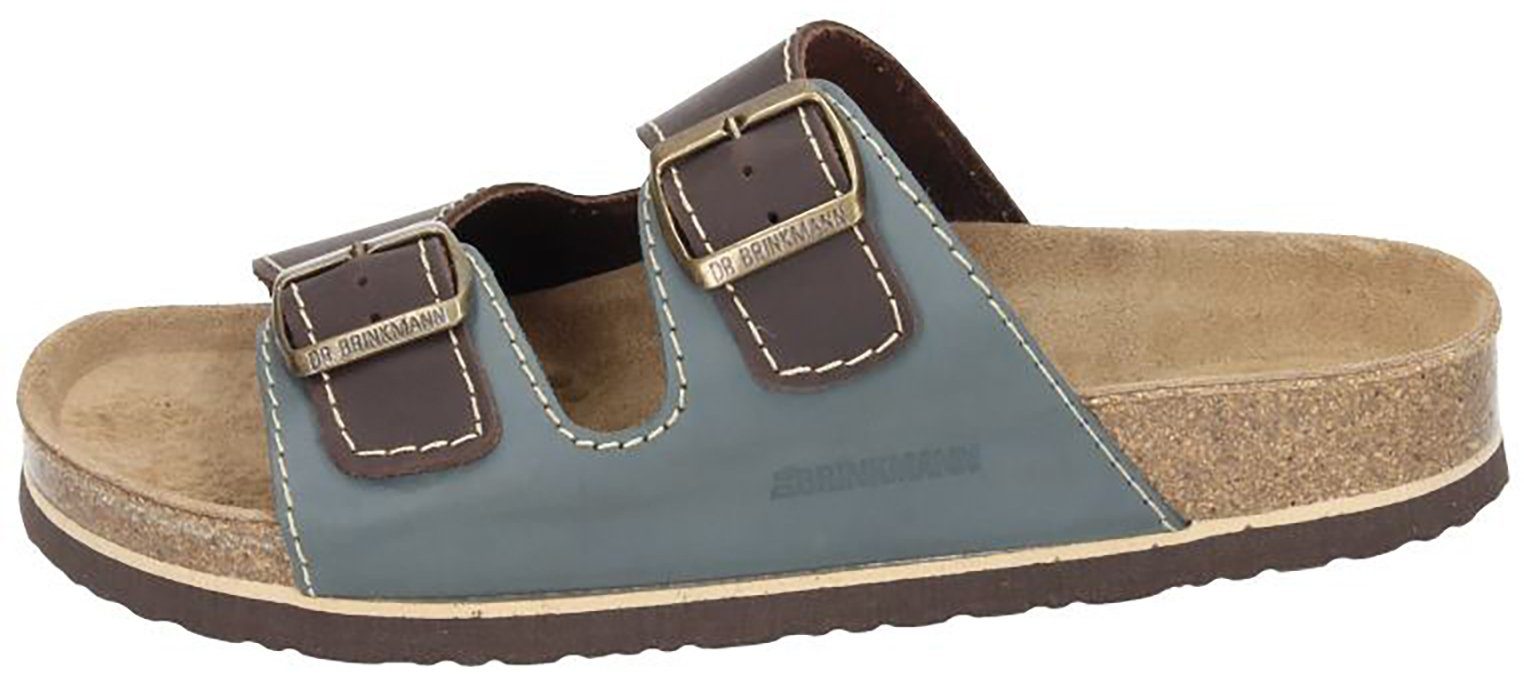 Dr. Brinkmann Pantoletten Pantolette aus echtem Fettleder