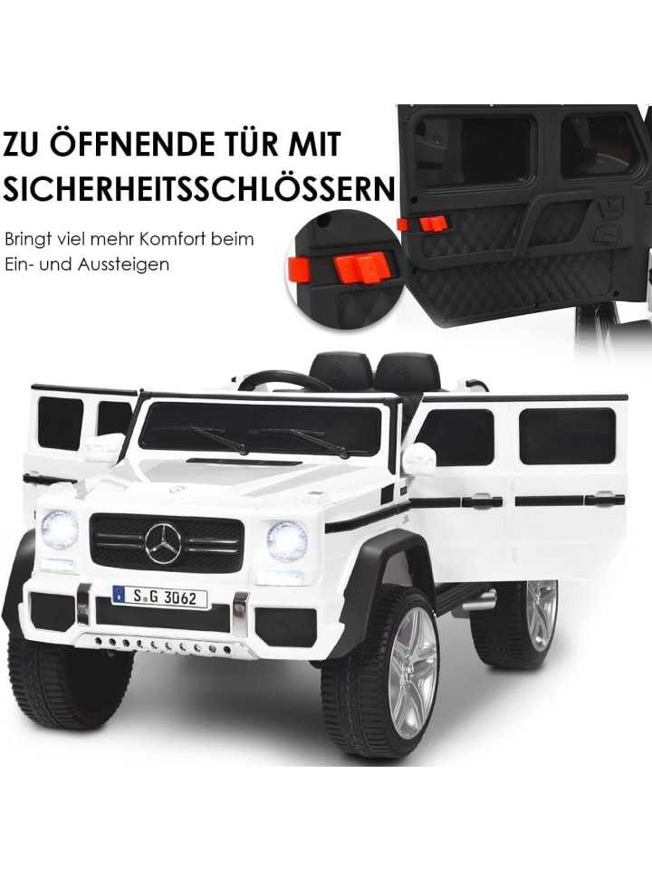 COSTWAY 12V Elektroauto ab 3 Jahren in Weiß günstig kaufen onesize