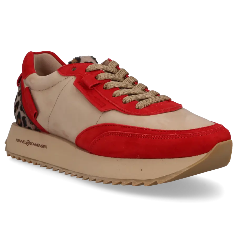 Kennel & Schmenger - Sneaker low OSAKA Veloursleder - rot
