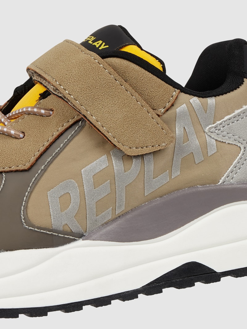 Sneaker im mehrfarbigen Design Modell 'Merak' in beige