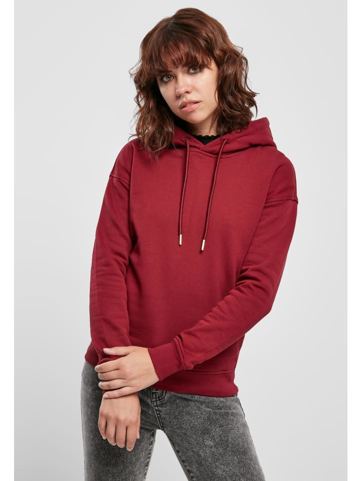 Urban Classics Urban Classics Kapuzenpullover in burgundy günstig kaufen