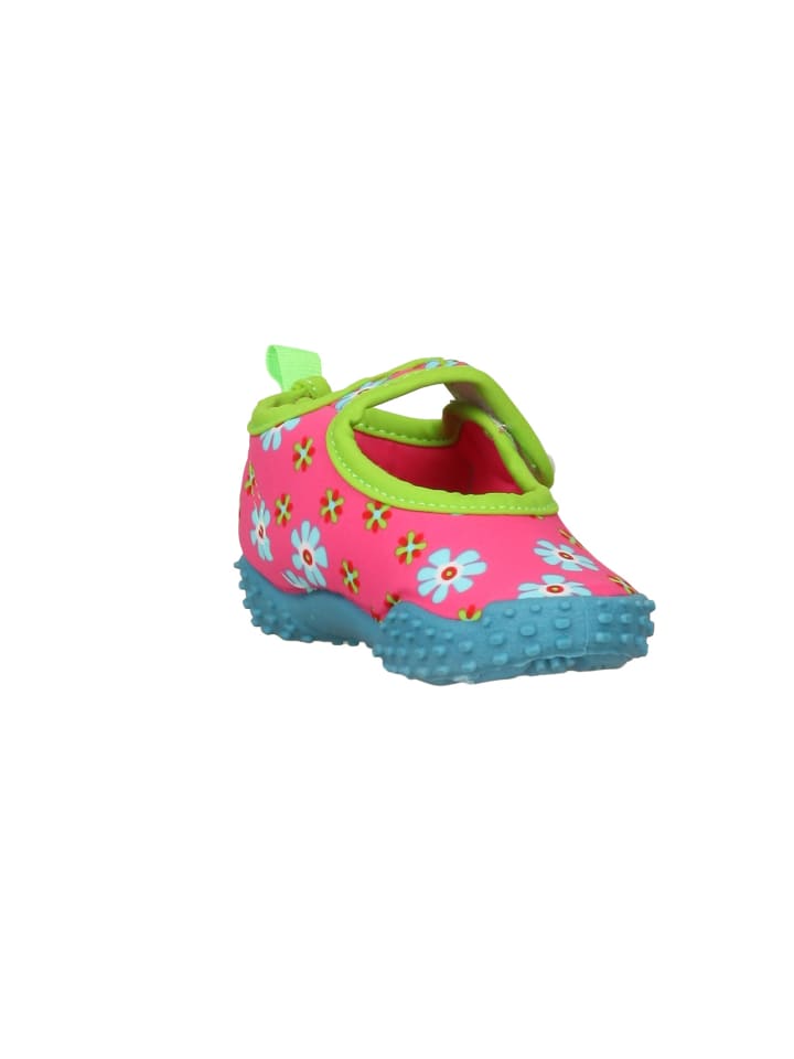 Playshoes Aqua-Schuh Blumen in Pink günstig kaufen