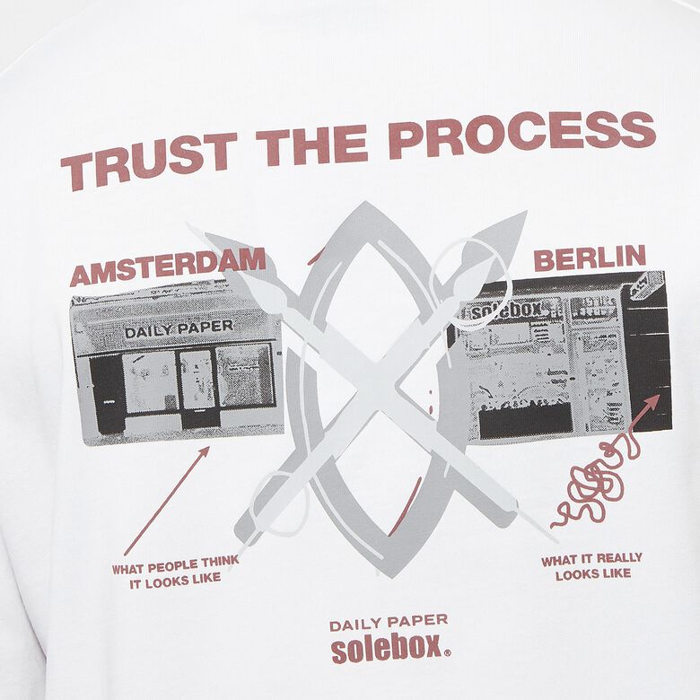 solebox x Daily Paper Tee white