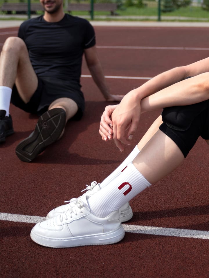 normani 4 Funktions Tennissocken mit Frotteesohle in Weiß günstig kaufen