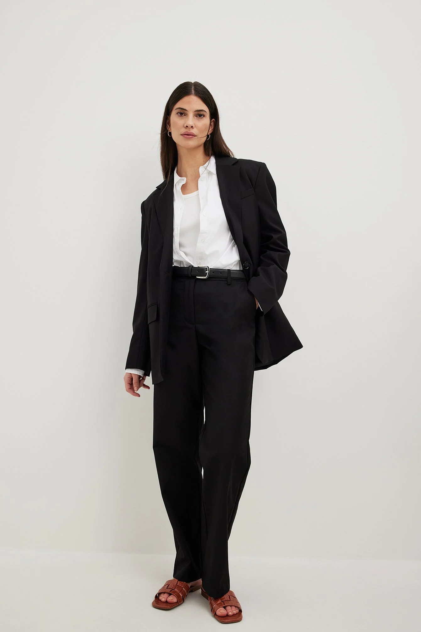 Oversize-Blazer mit taillierter Passform