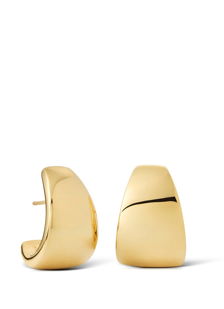 Brincos de pino banhados a ouro Taps Max da Casa Jewelry