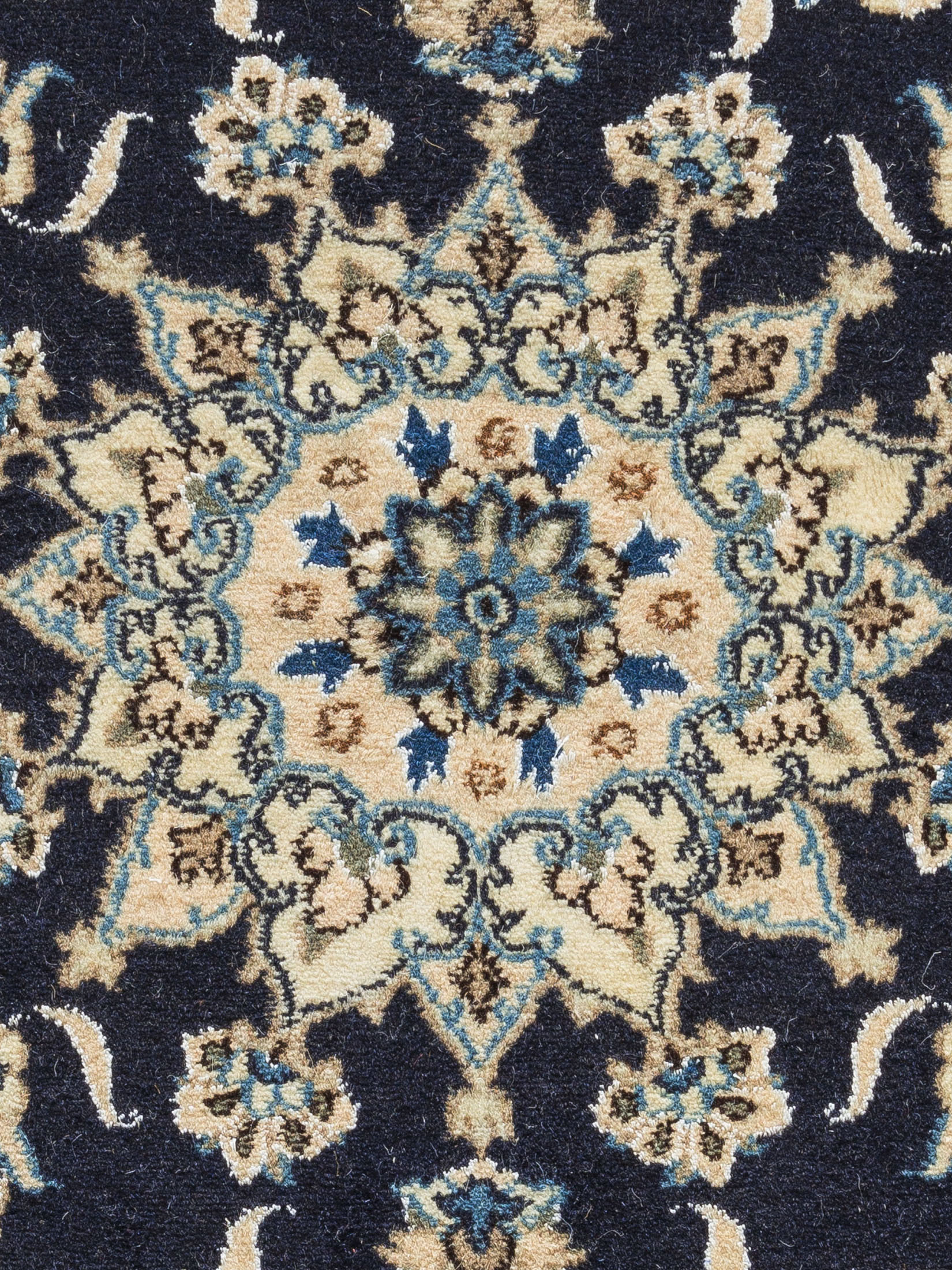 Kaschmar Nain 12 Lah ca. 125 x 195 cm, Unikat / Einzelstück