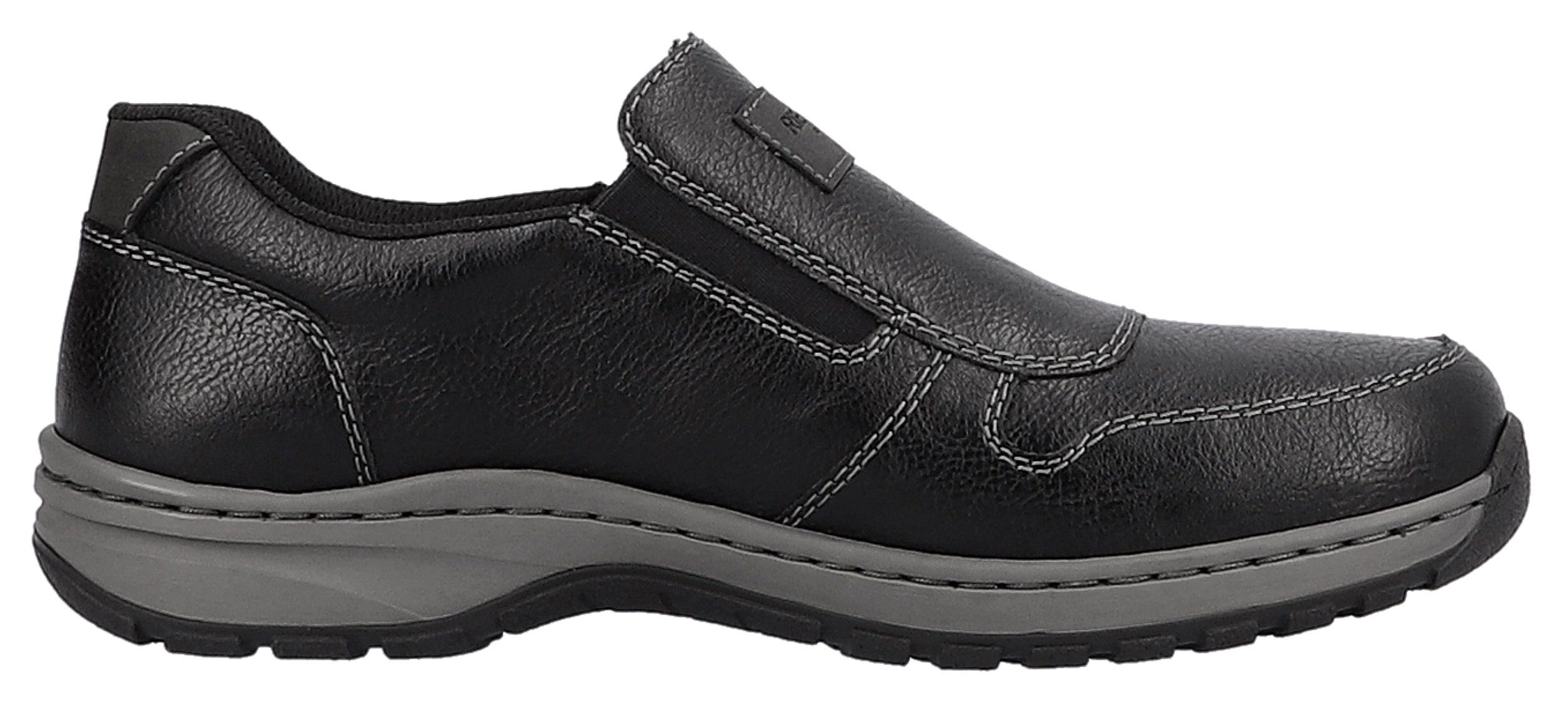 Rieker Slipper mit Stretcheinsatz, G-Weite = weit