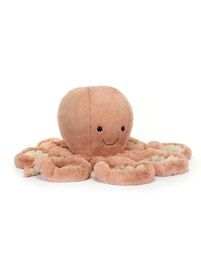 Polpo coccoloso Jellycat Odell 140 cm