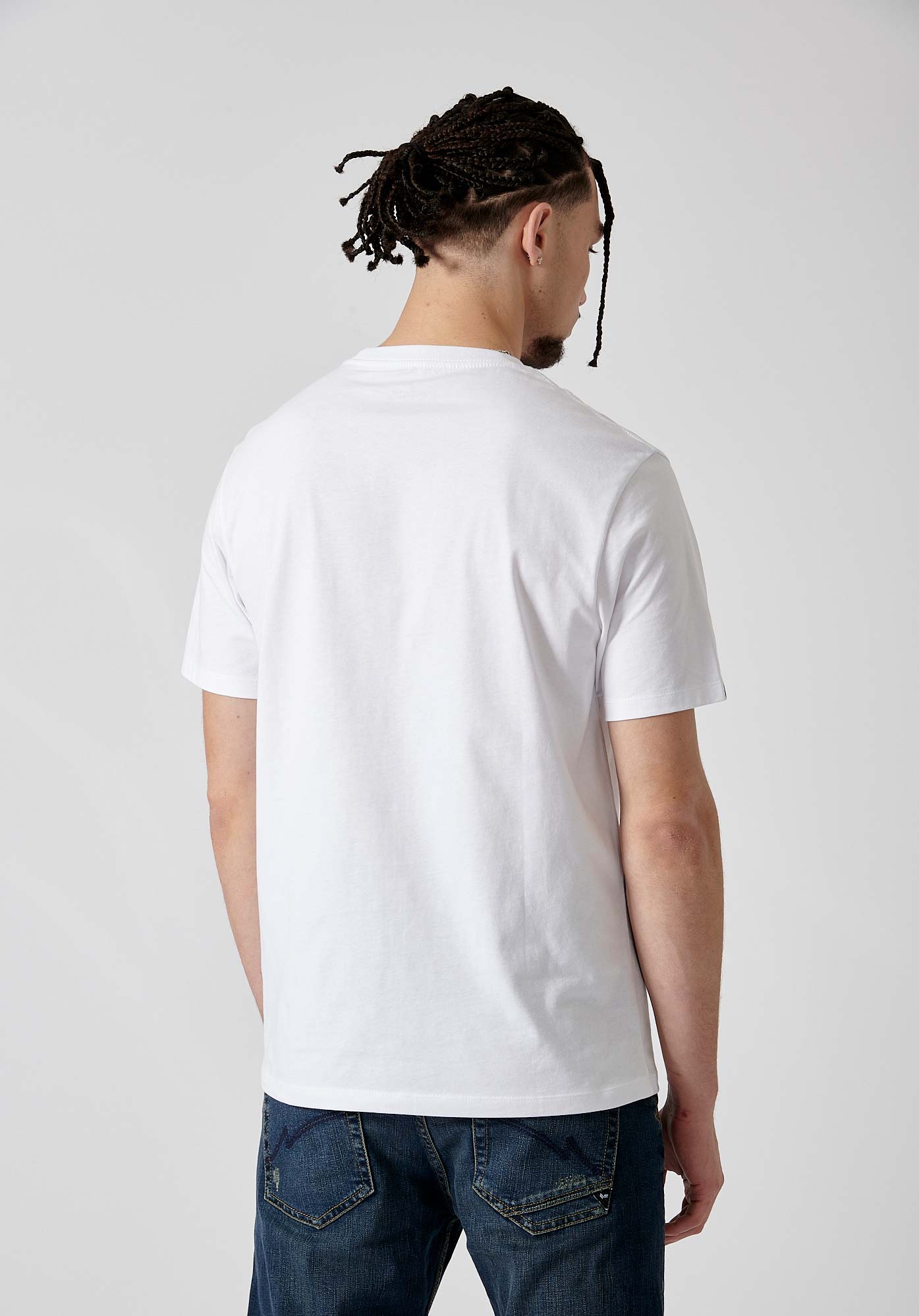 RAZ    T-shirt blanc homme 100% coton