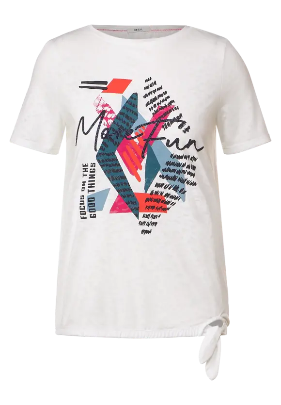 CECIL Multicolor Fotoprint Shirt