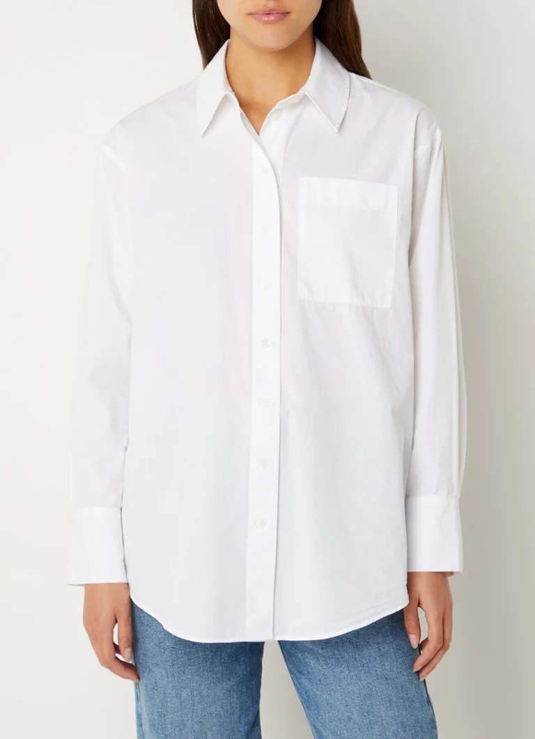 Phase Eight  The Boyfriend blouse met borstzak