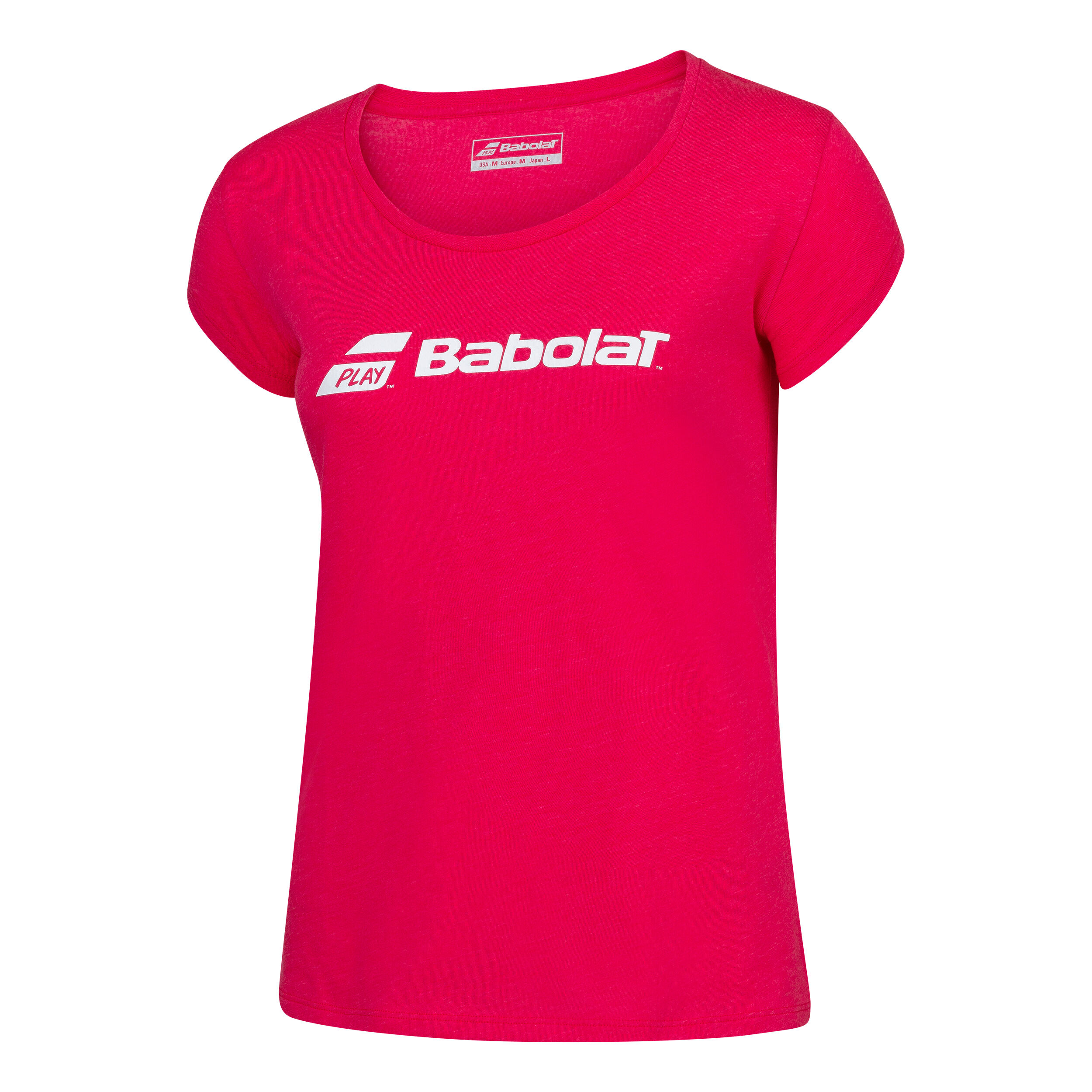 Exercise T-Shirt Damen - Pink, Weiß