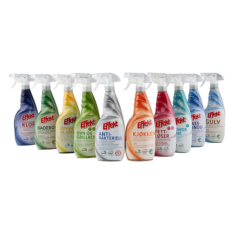 Effekt Rengjøringsspray 750 ml, m/klor Effekt