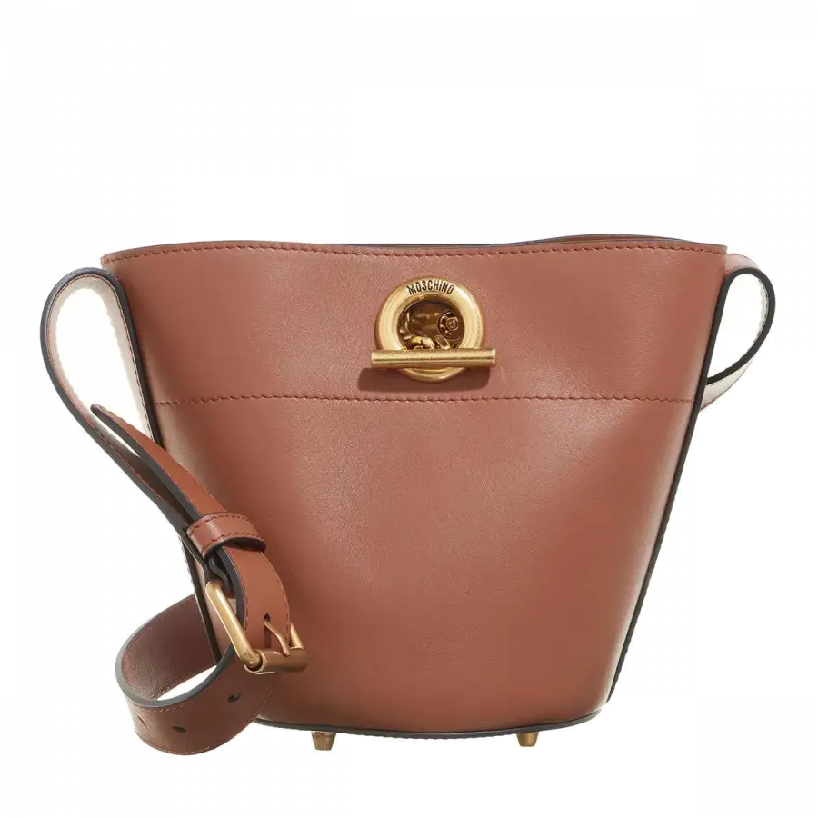 Moschino - Moschino Shoulder Bags Textil Brown - braun