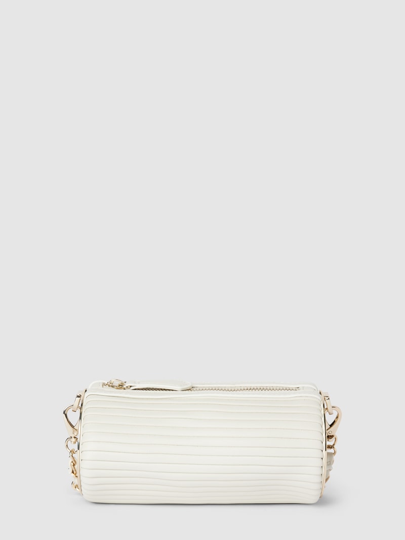 Crossbody Bag mit Strukturmuster Modell 'FROZEN' in weiß