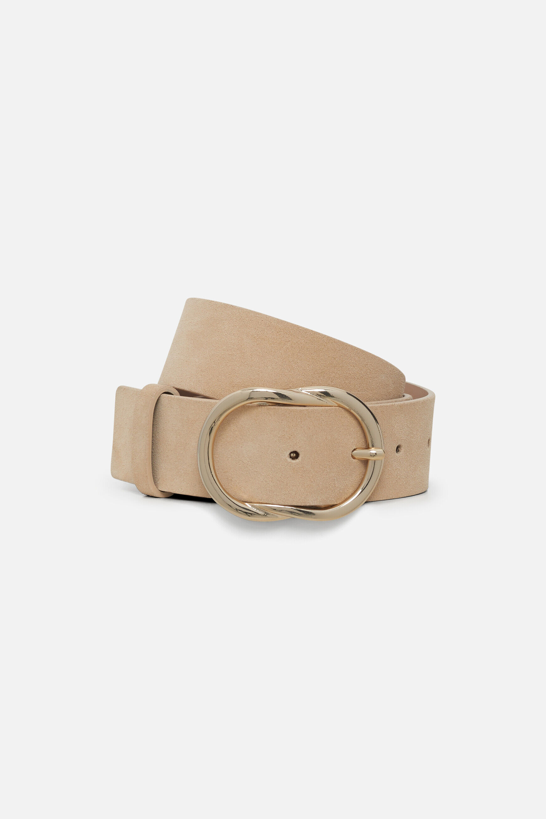 Ceinture bonnie beige femme