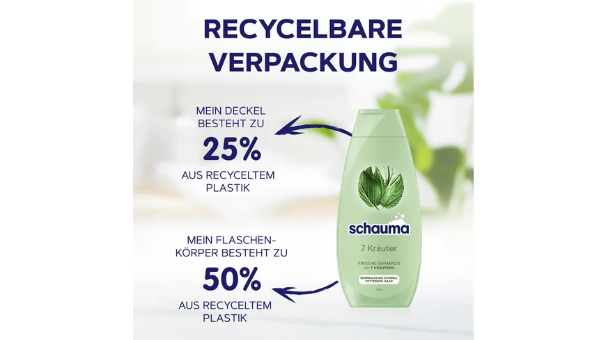 Schauma Shampoo 7 Kräuter 400 ml