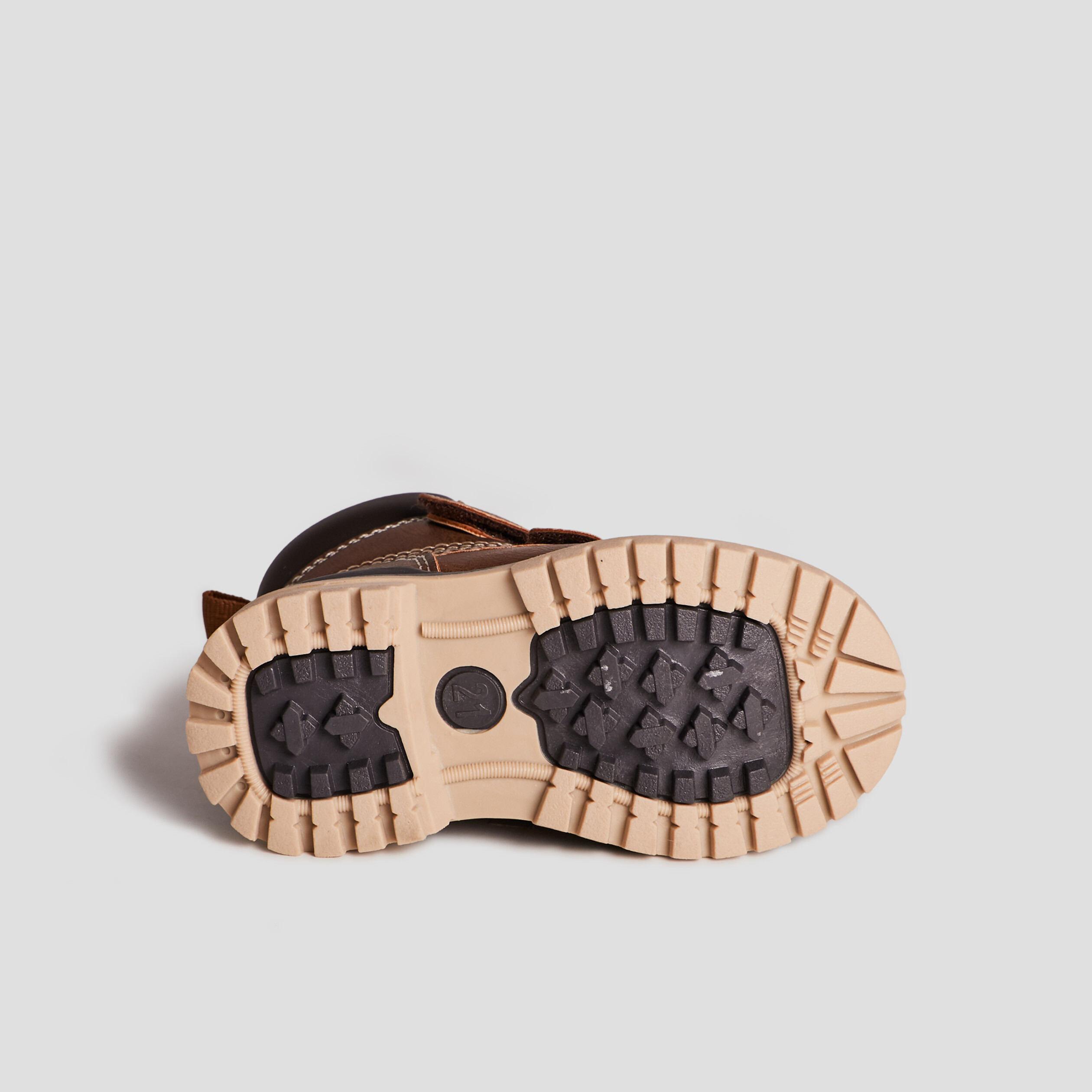 Bottines fourrées marron bébé garçon | La Halle
