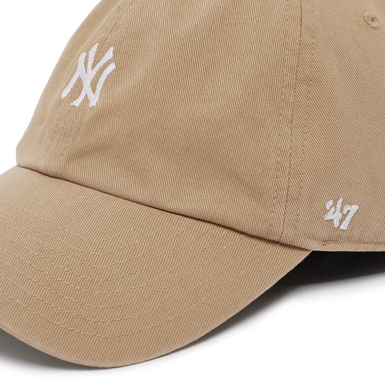 47 Brand MLB New York Yankees Base Runner '47 Clean Up khaki