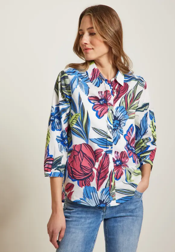 CECIL Bluse mit Blumenprint