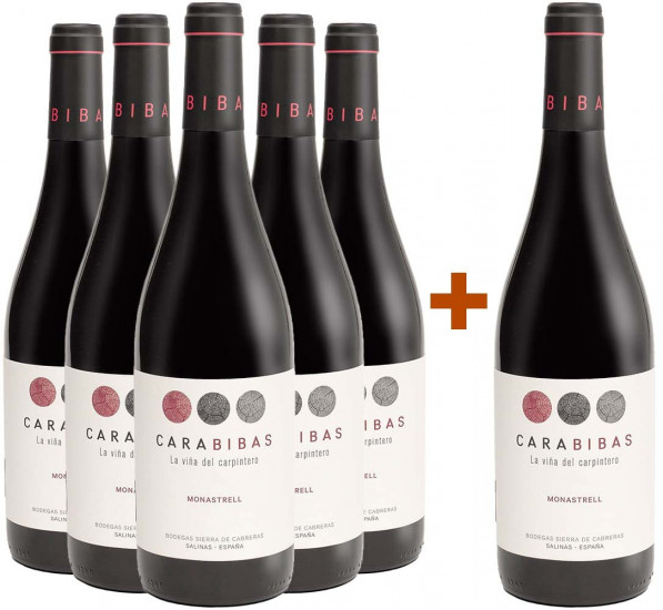 5+1 Paket La Viña del Carpintero Alicante DO - Bodegas Sierra de Cabreras