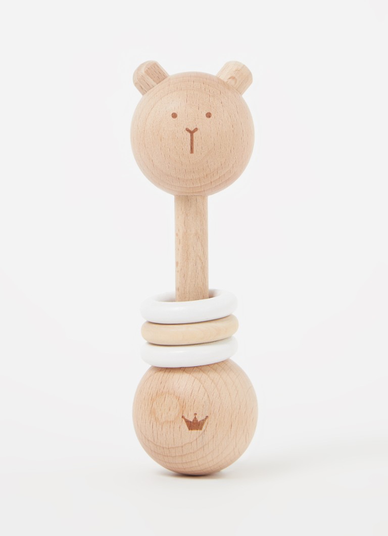 BamBam Wooden Bear rattle