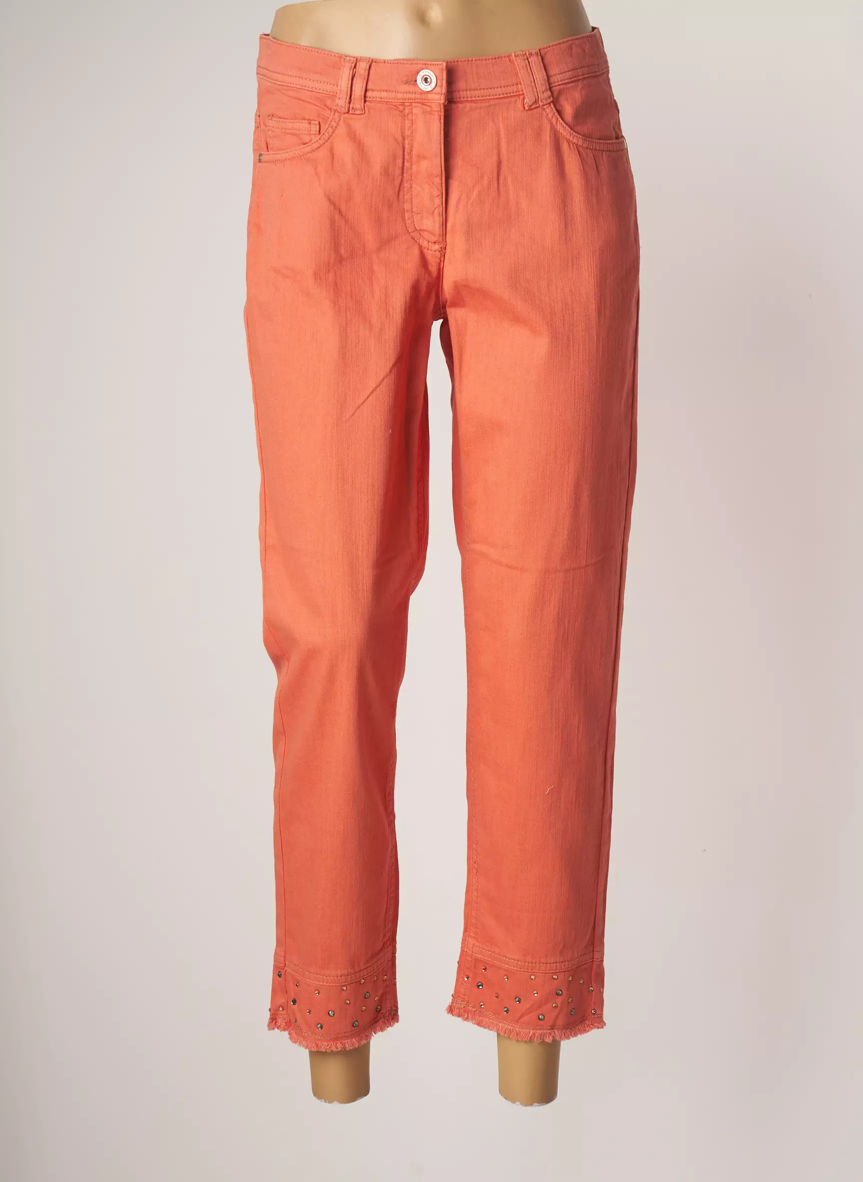 Betty Barclay Pantalon7 8 Femme couleur orange