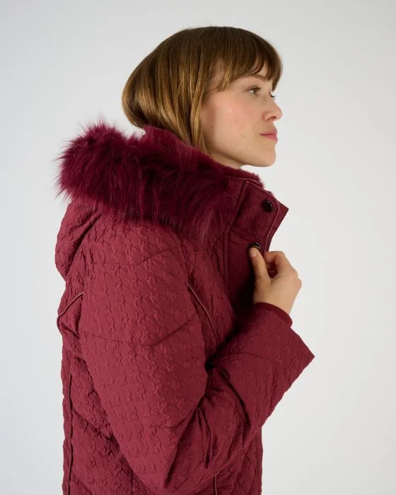 Parka matelassée reliéfée Thermolactyl