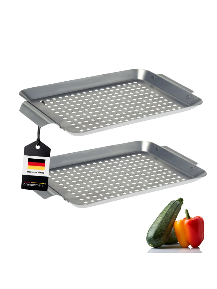 bremermann 2-er-Set Grillplatte günstig kaufen onesize