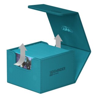 Ultimate Guard Sidewinder 133+ XenoSkin Monocolor Petrolblau