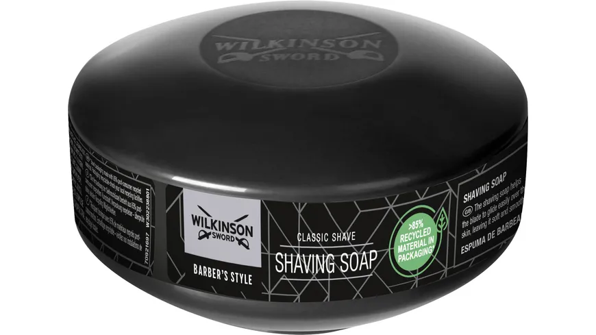 WILKINSON SWORD Rasierseife im Tiegel Barber's Style 125 g