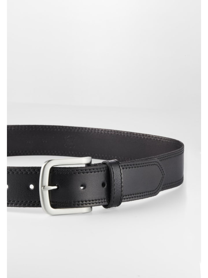 Paddock's Ledergürtel in schwarz günstig kaufen