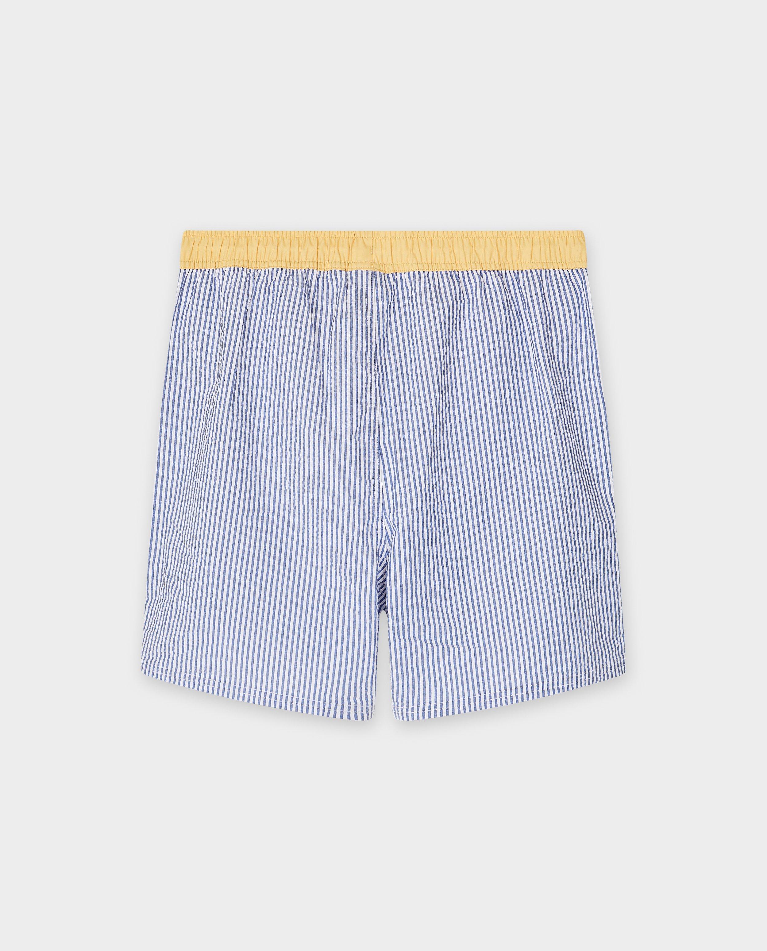 Familystories Texturált fürdőnadrág, XS-XXL, kék