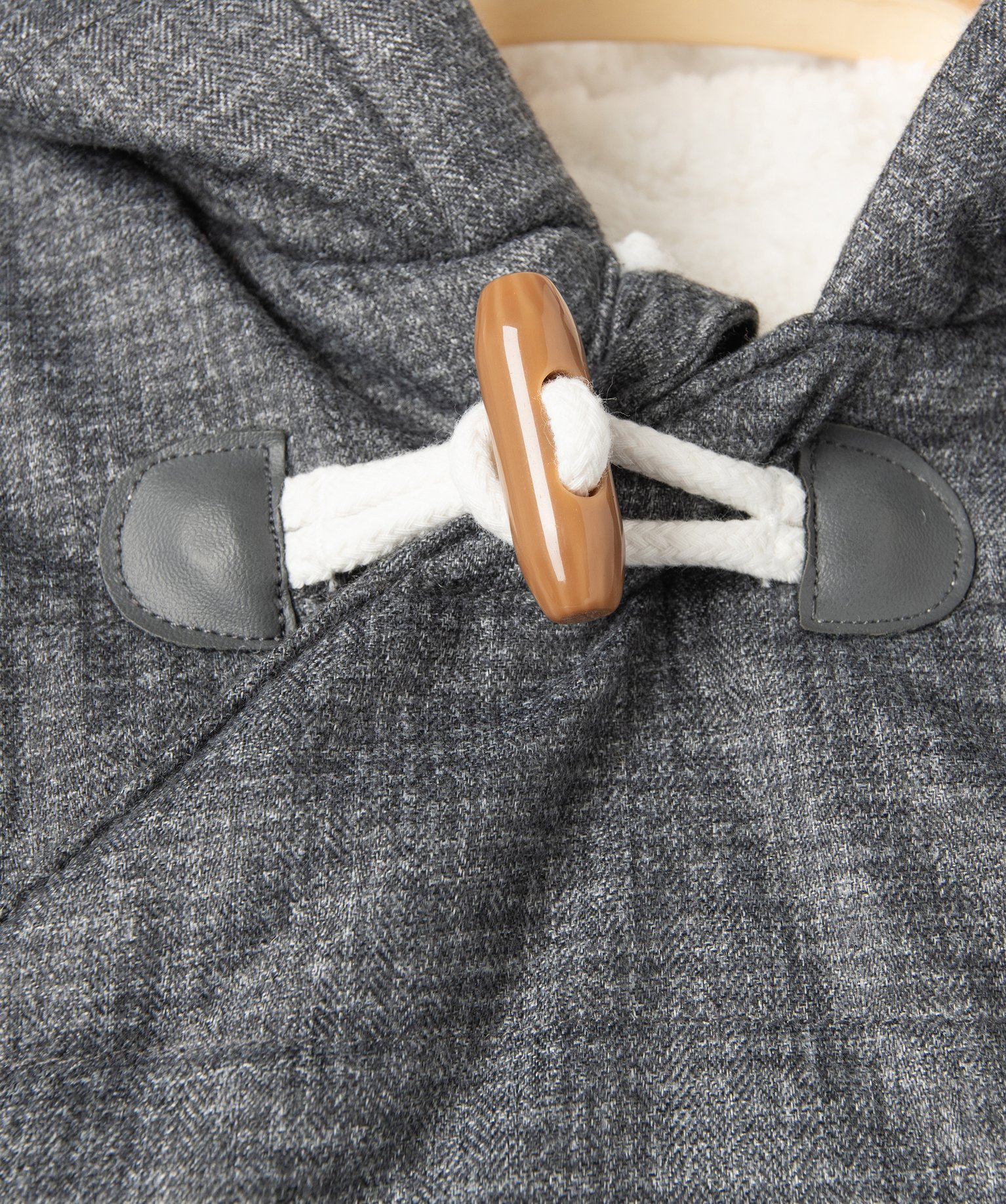 Blouson bébé Garçon matelassé avec doublure chaude gris | GEMO