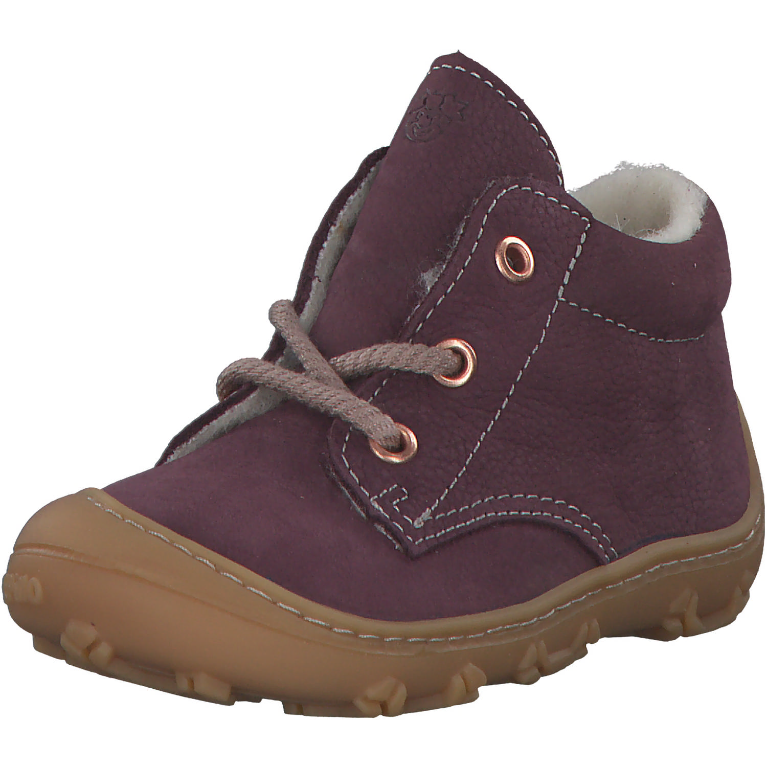 Ricosta Colin 1500203 W, Lauflernschuhe, Kinder, Pflaume