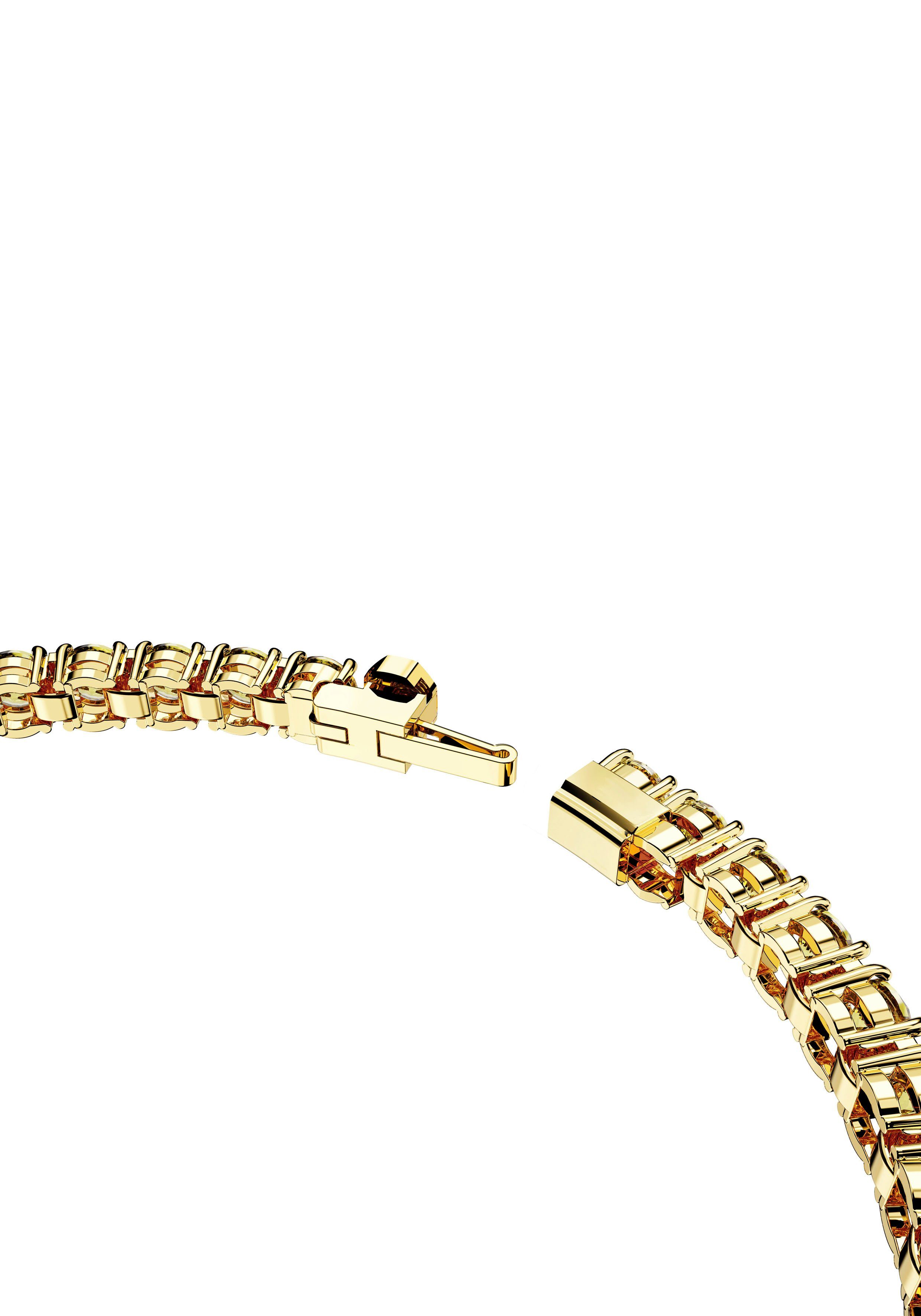 Swarovski Tennisarmband Matrix, Rundschliff, mit Swarovski® Kristall