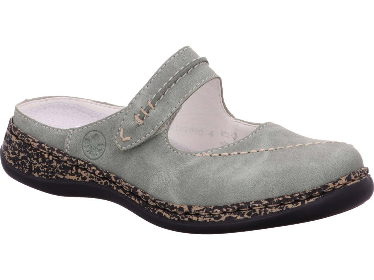 RIEKER Klassische Sandalen grün RIEKER 46374-52