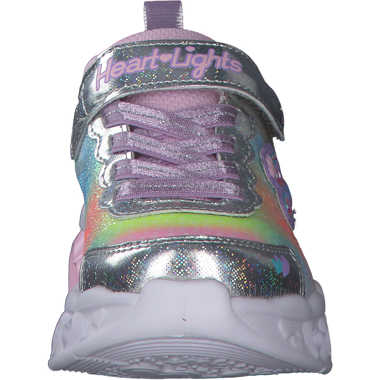 Skechers 302315L, Sneakers Low, Kinder, silver Mesh/multi