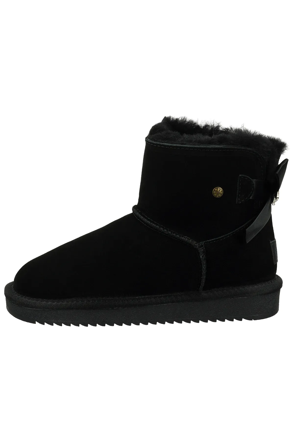 ILC  Stiefelette - Schwarz - Flacher Absatz