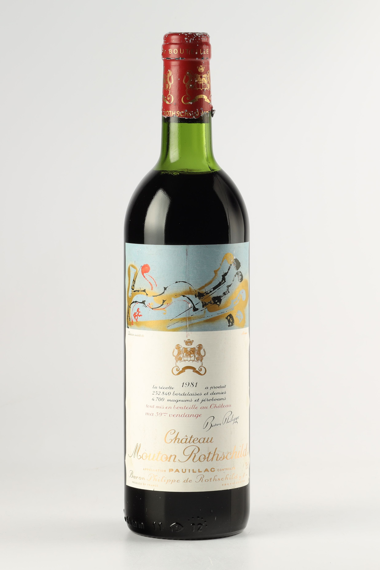 Château Mouton Rothschild 1981, Pauillac