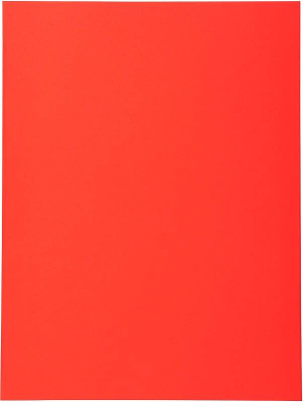 Exacompta Forever Aktendeckel A4 Rot Manila Recycelt 100% 170 g/m² 500 Stück