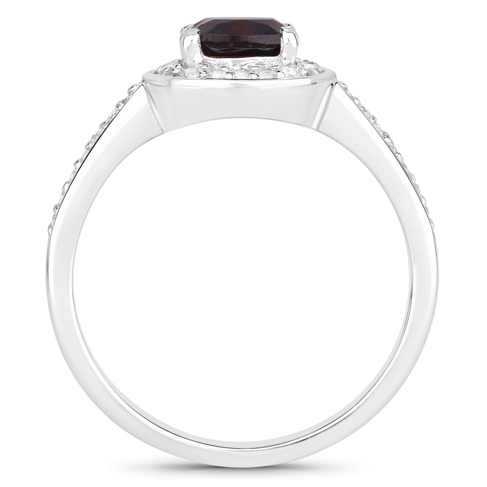 Rafaela Donata Bague Argent sterling Grenat en Argent Bague